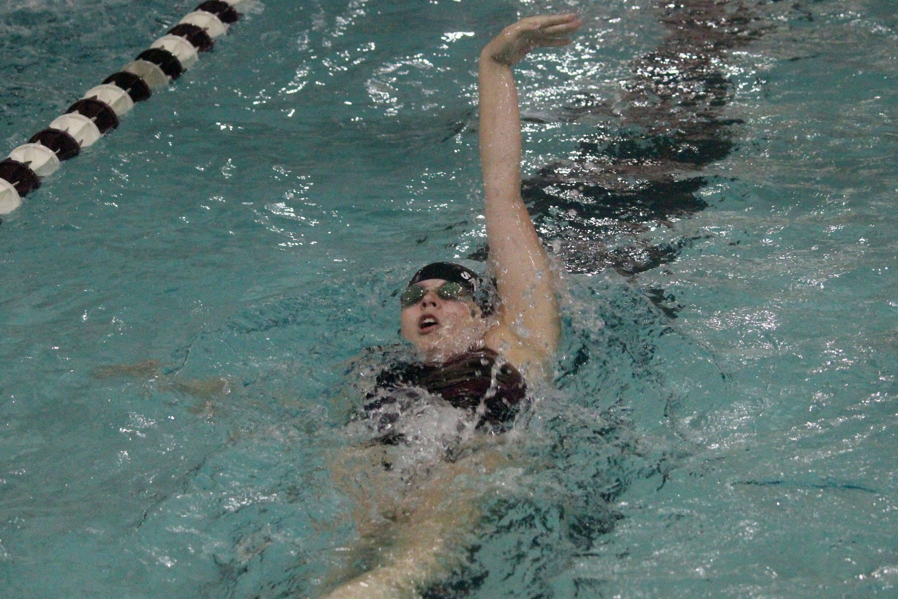 Menomonie girls swim and dive triangular 9-24-19